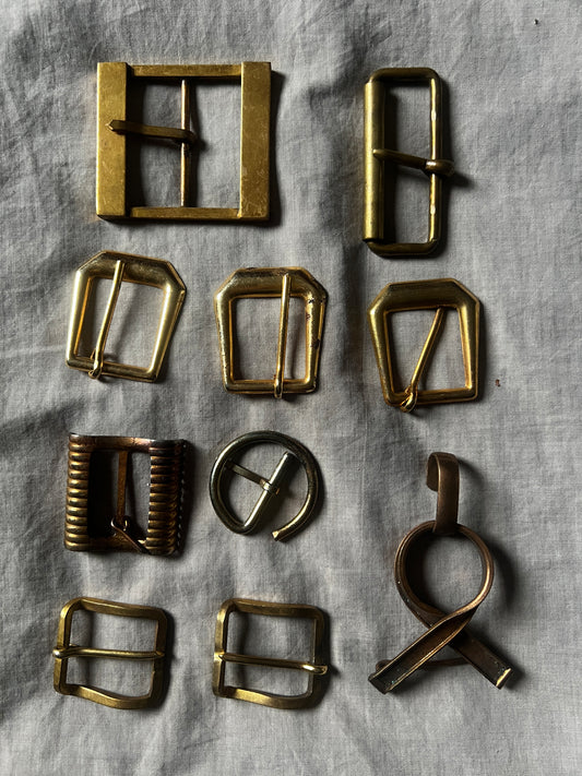 ヴィンテージバックルセット