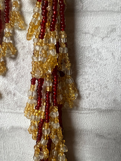 ★ガラスパーツのランプ飾り