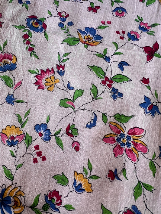 ビンテージプリント端布セット