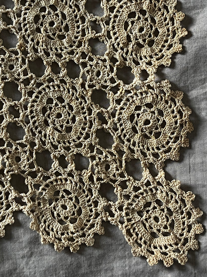 クロシェモチーフ大判クロス