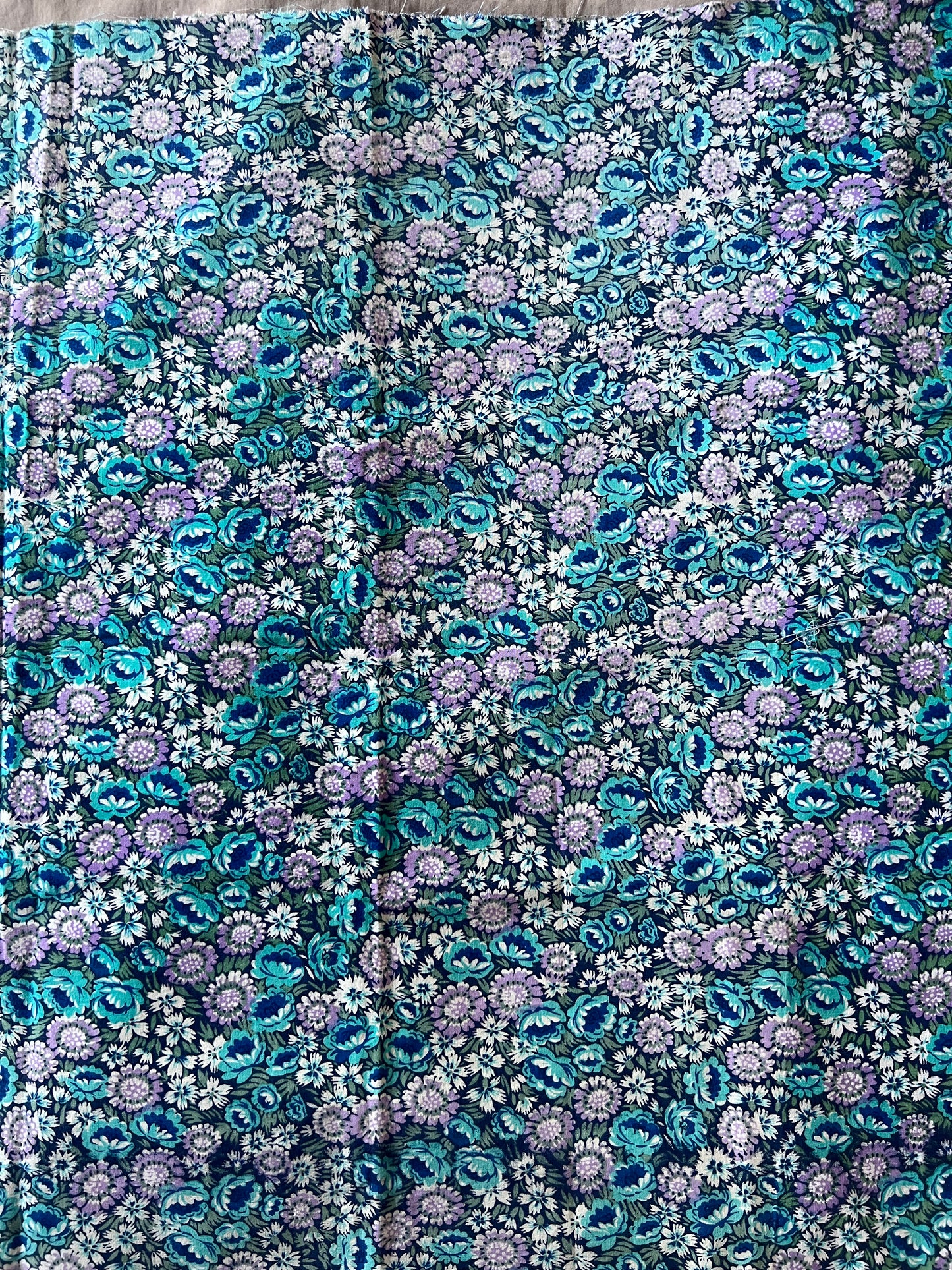 ビンテージプリント端布