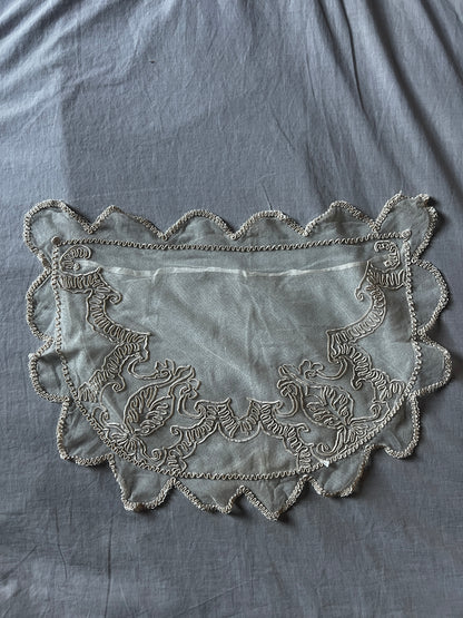 チュールレースクッションカバー