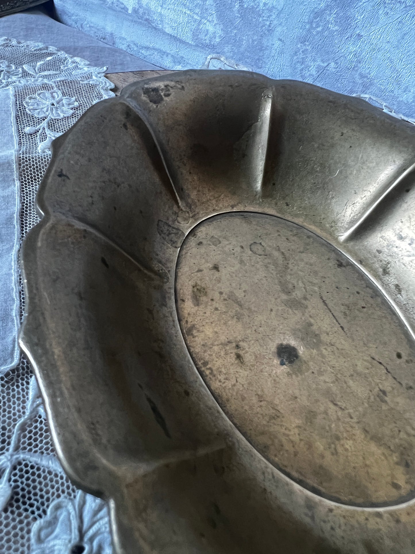 ★真鍮製オーバルトレイ