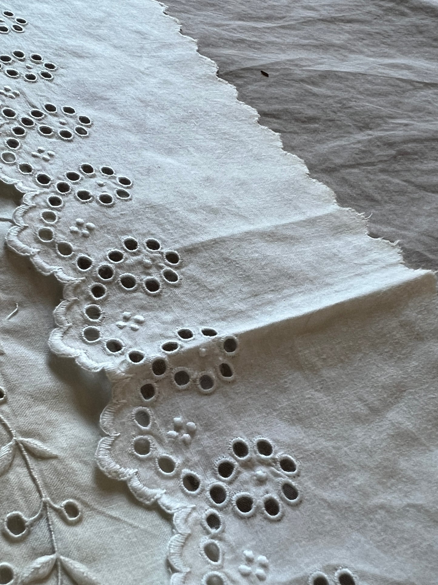 白刺繍トリムセット