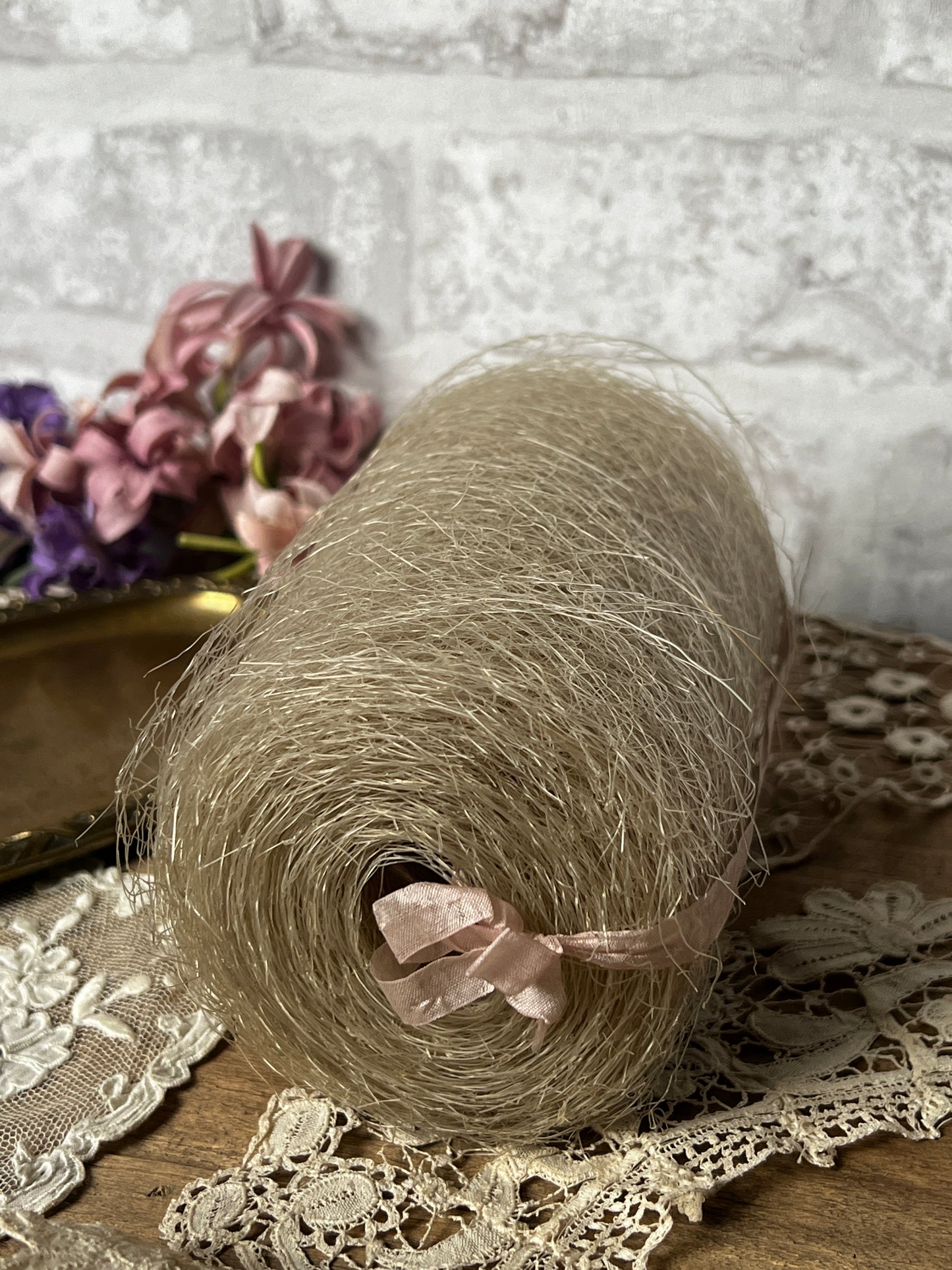 シルクの帽子飾りチュール