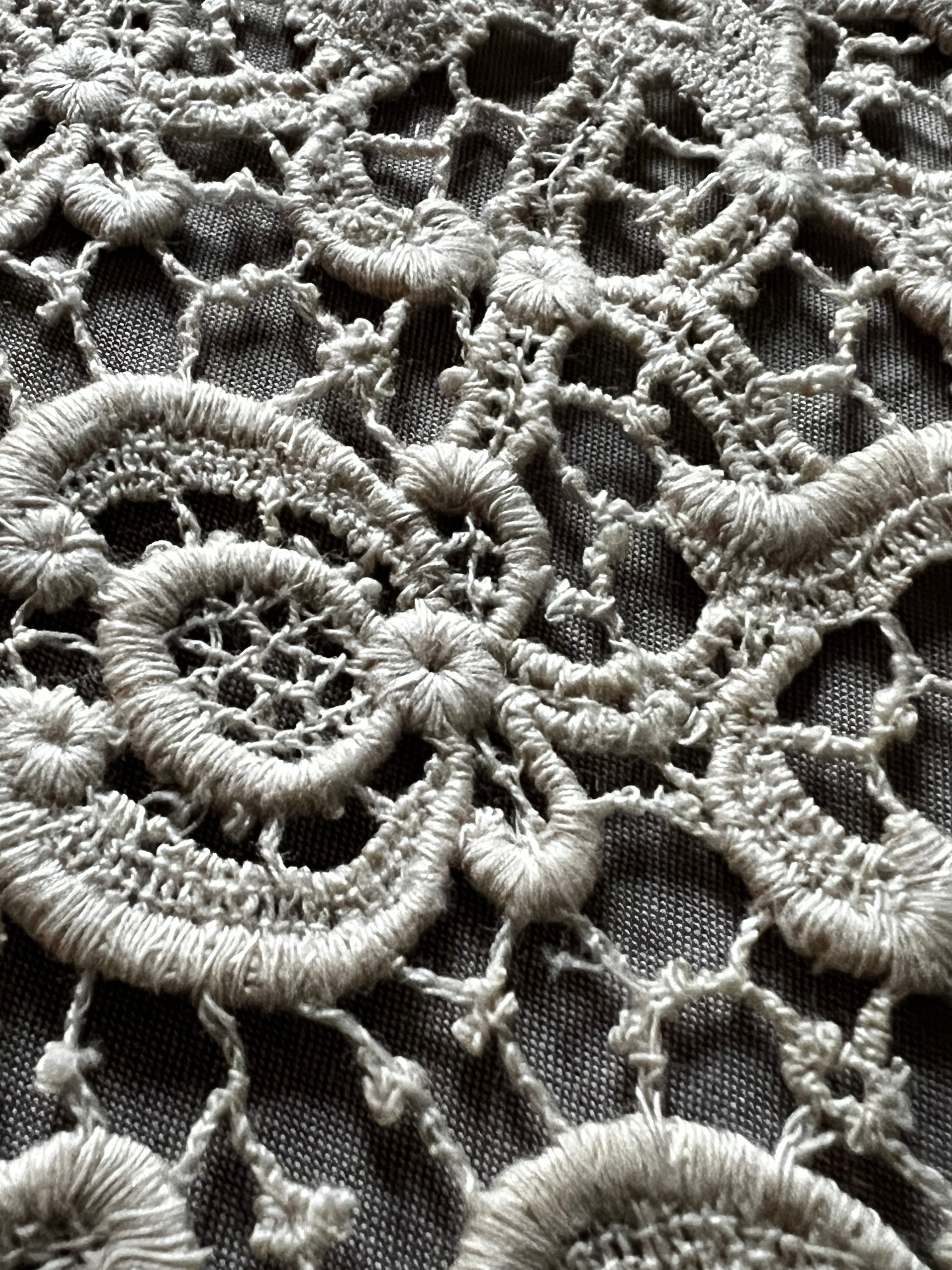 ギピュールレース(ダメージ) – France Antique 銀色アンティーク