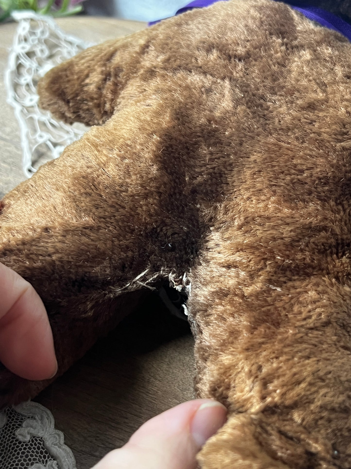 古いぬいぐるみ