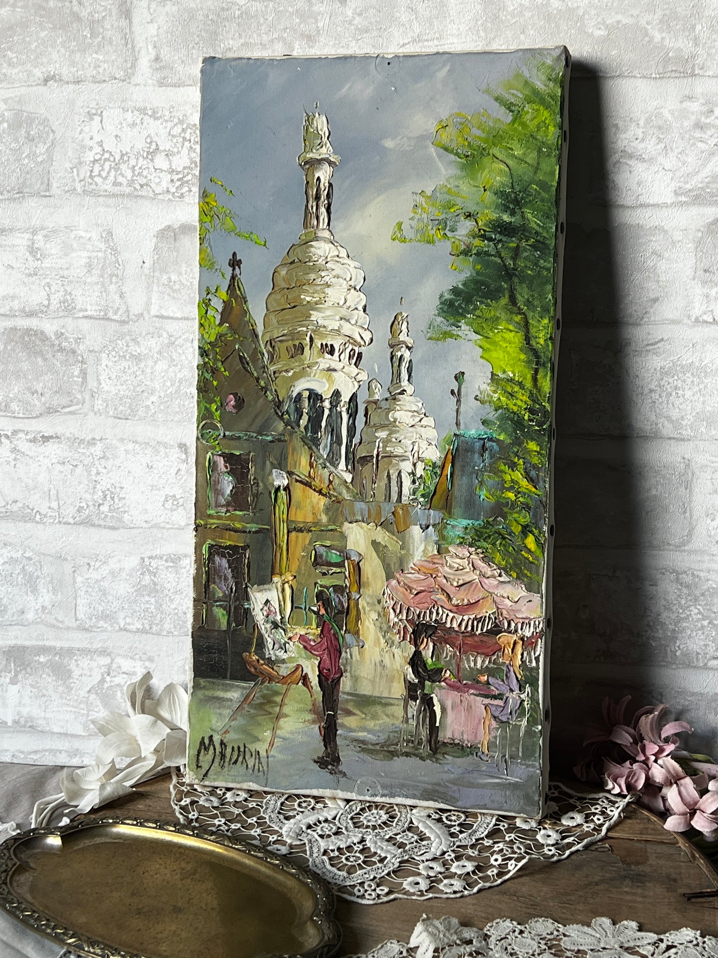 ★古い絵画(モンマルトル)