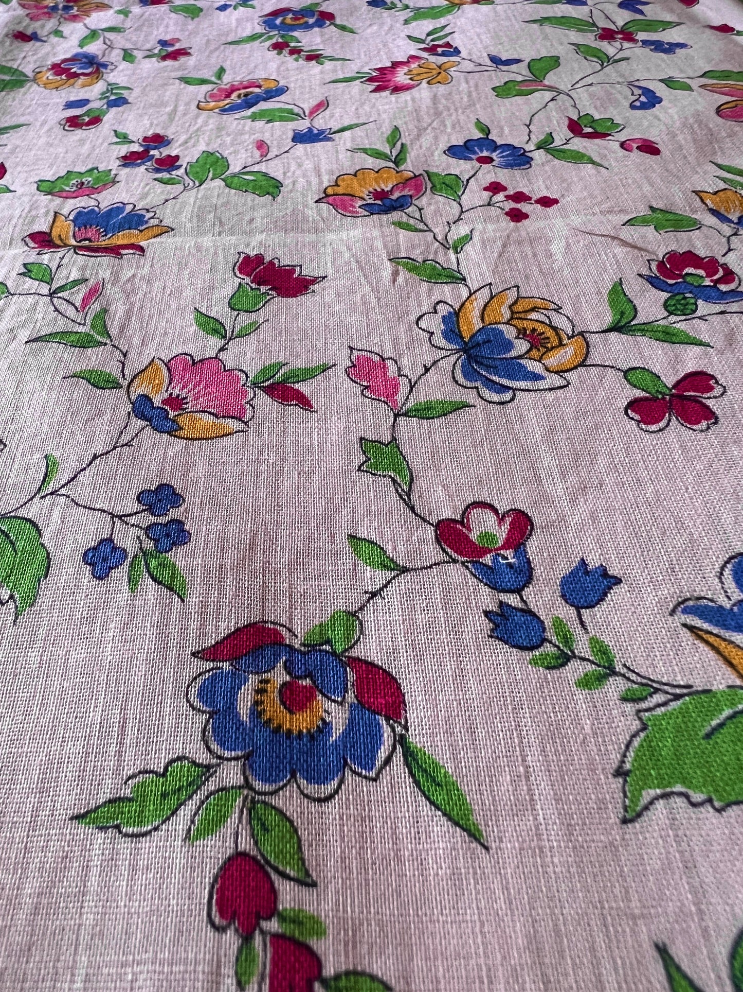 ビンテージプリント端布セット