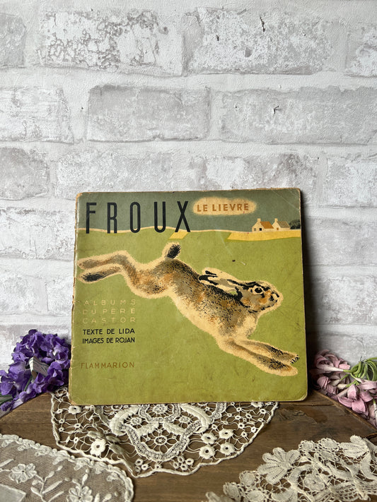★ヴィンテージ絵本(FROUX LE LIEVRE)