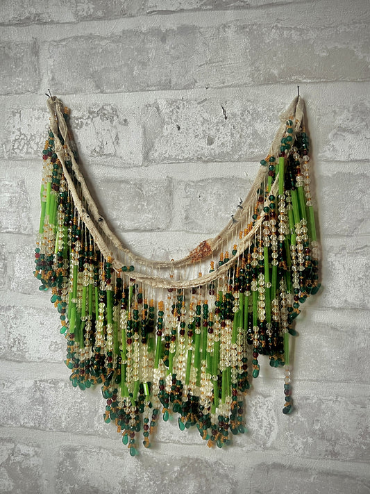 ★ガラスパーツのランプ飾り