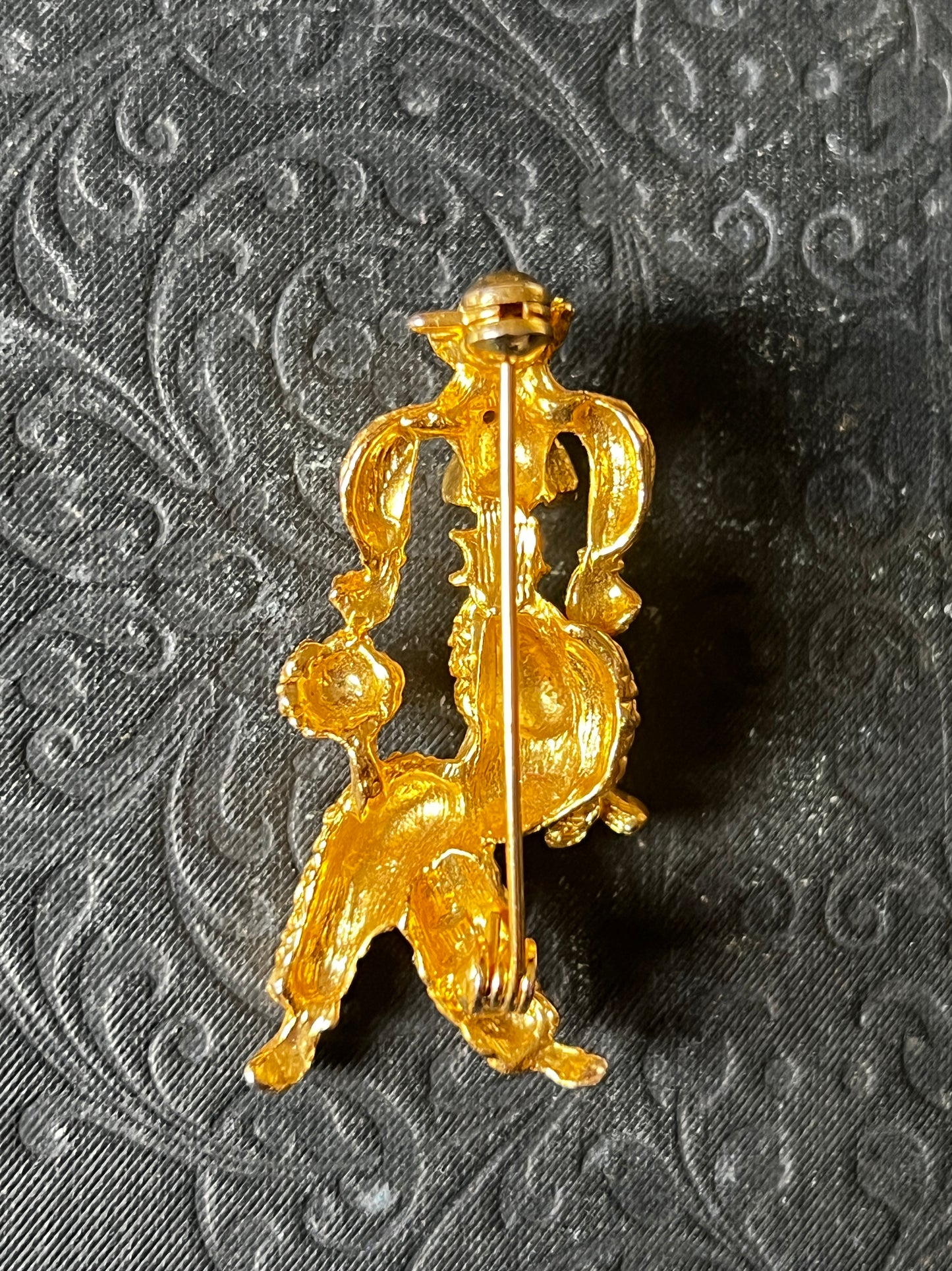 ヴィンテージブローチ(プードル)