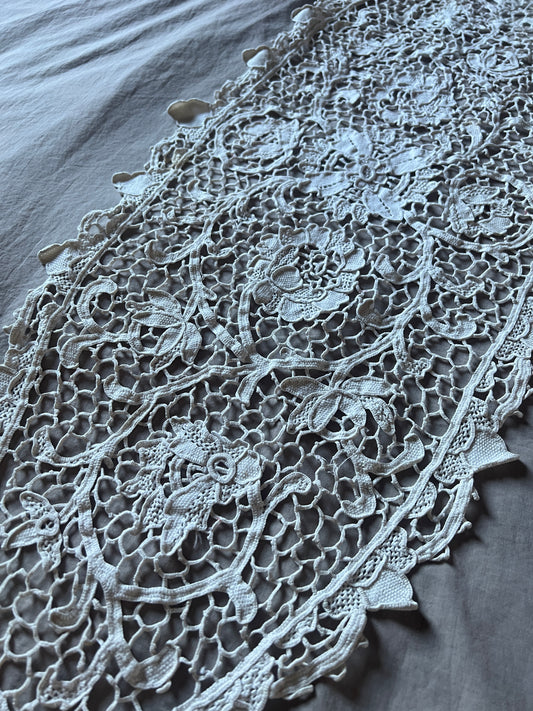 ★ニードルレースオーバルクロス