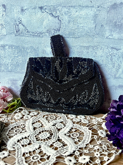 ビーズのミニサック