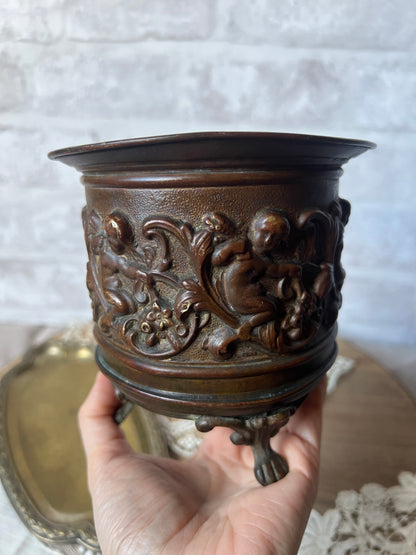 ★真鍮製天使のポット