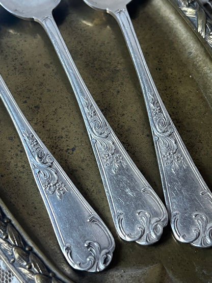 ★モノグラム入りカフェスプーンセット