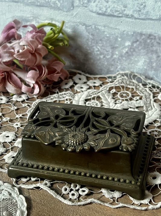 ★真鍮製切手入れ