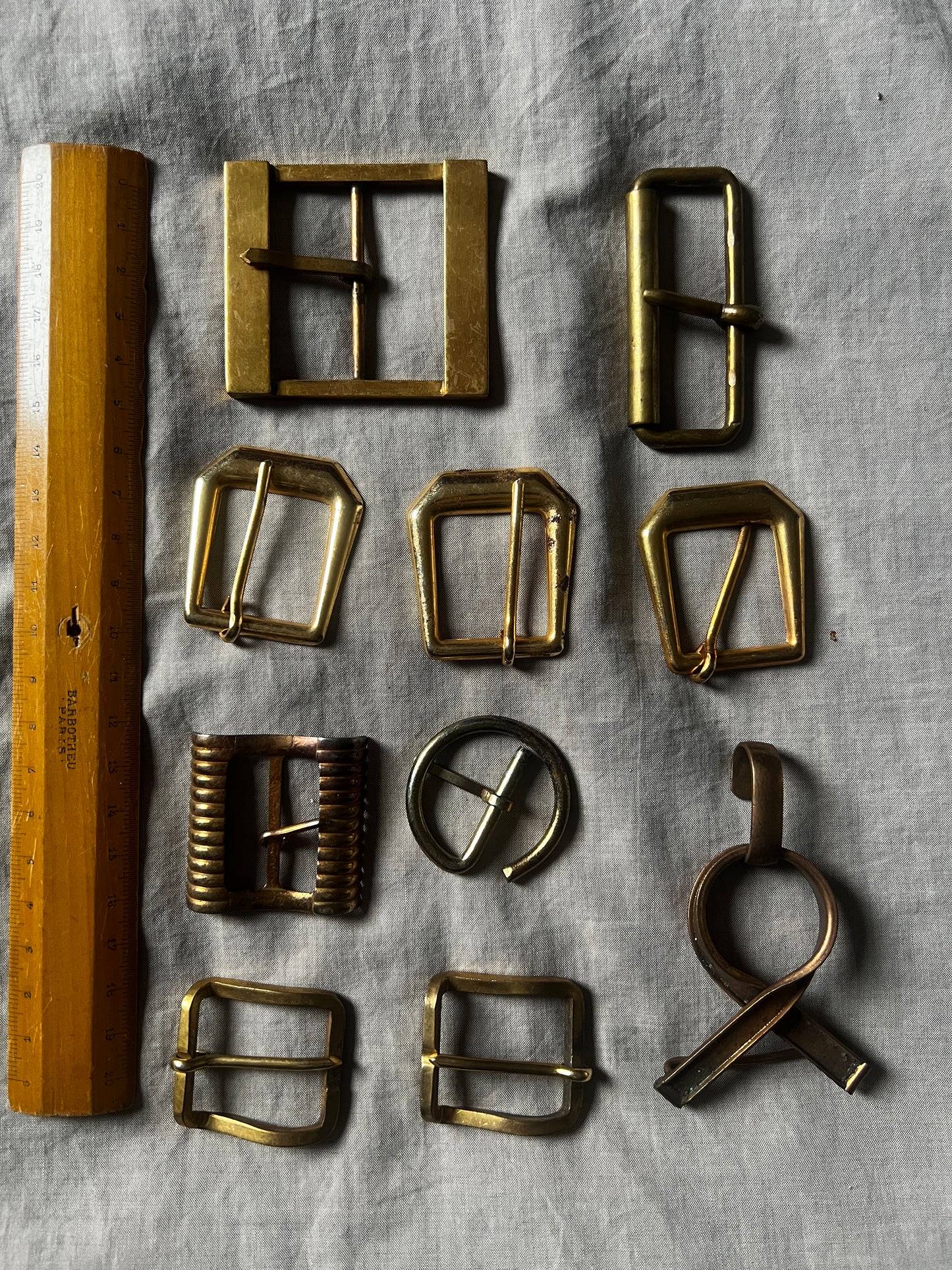 ヴィンテージバックルセット