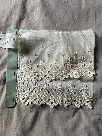 刺繍レース見本