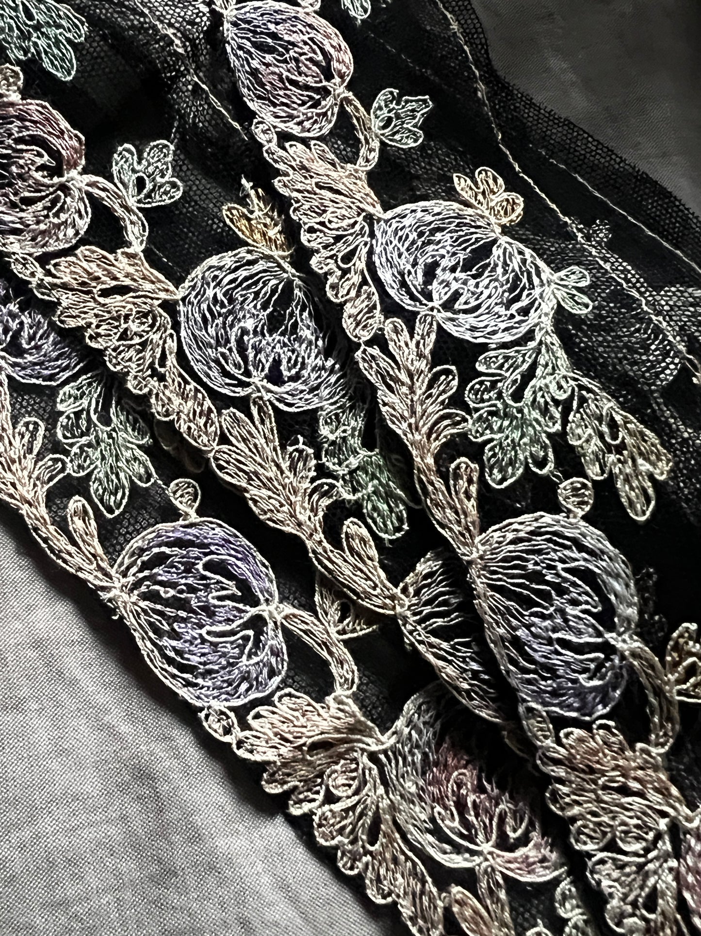 チュール刺繍レースセット