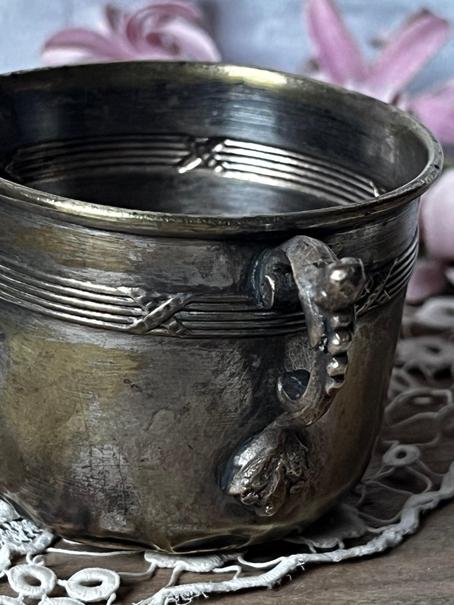 銀メッキカップ