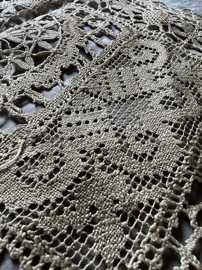 ★ボビンレースのミニカーテンセット