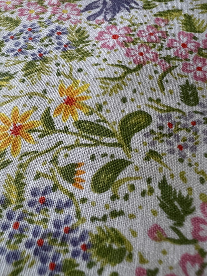 ビンテージプリント端布