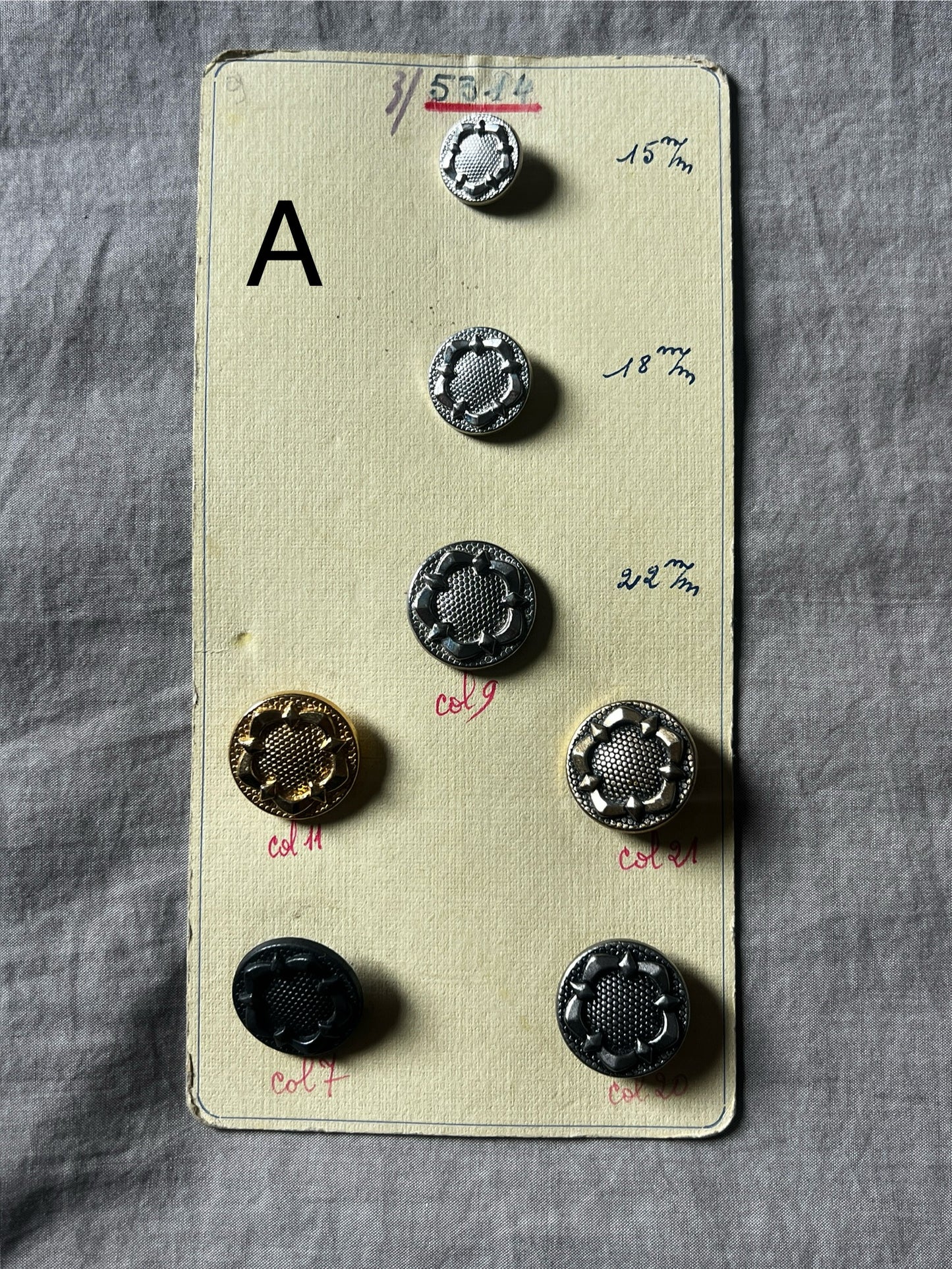 ★ボタンシート各種