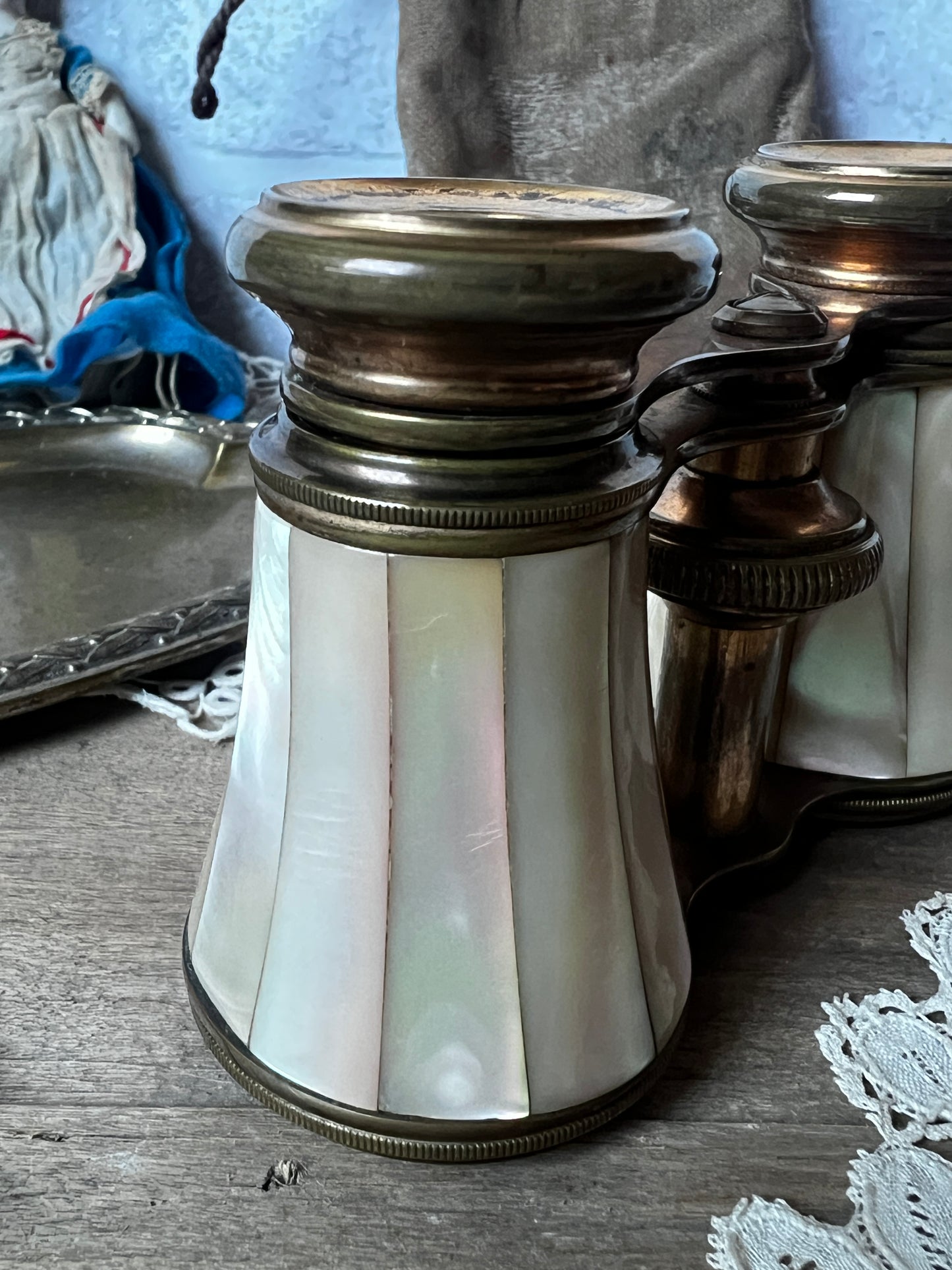 ★アンティークオペラグラス(収納袋付き)