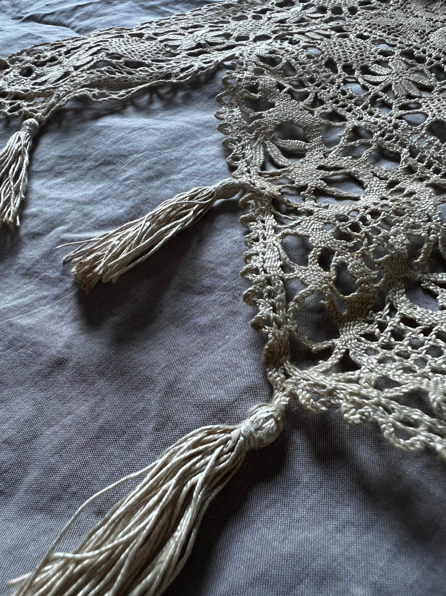 ★ボビンレースのミニカーテンセット