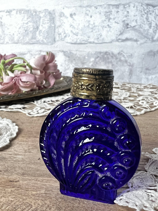 ★古い小瓶(ブルー)