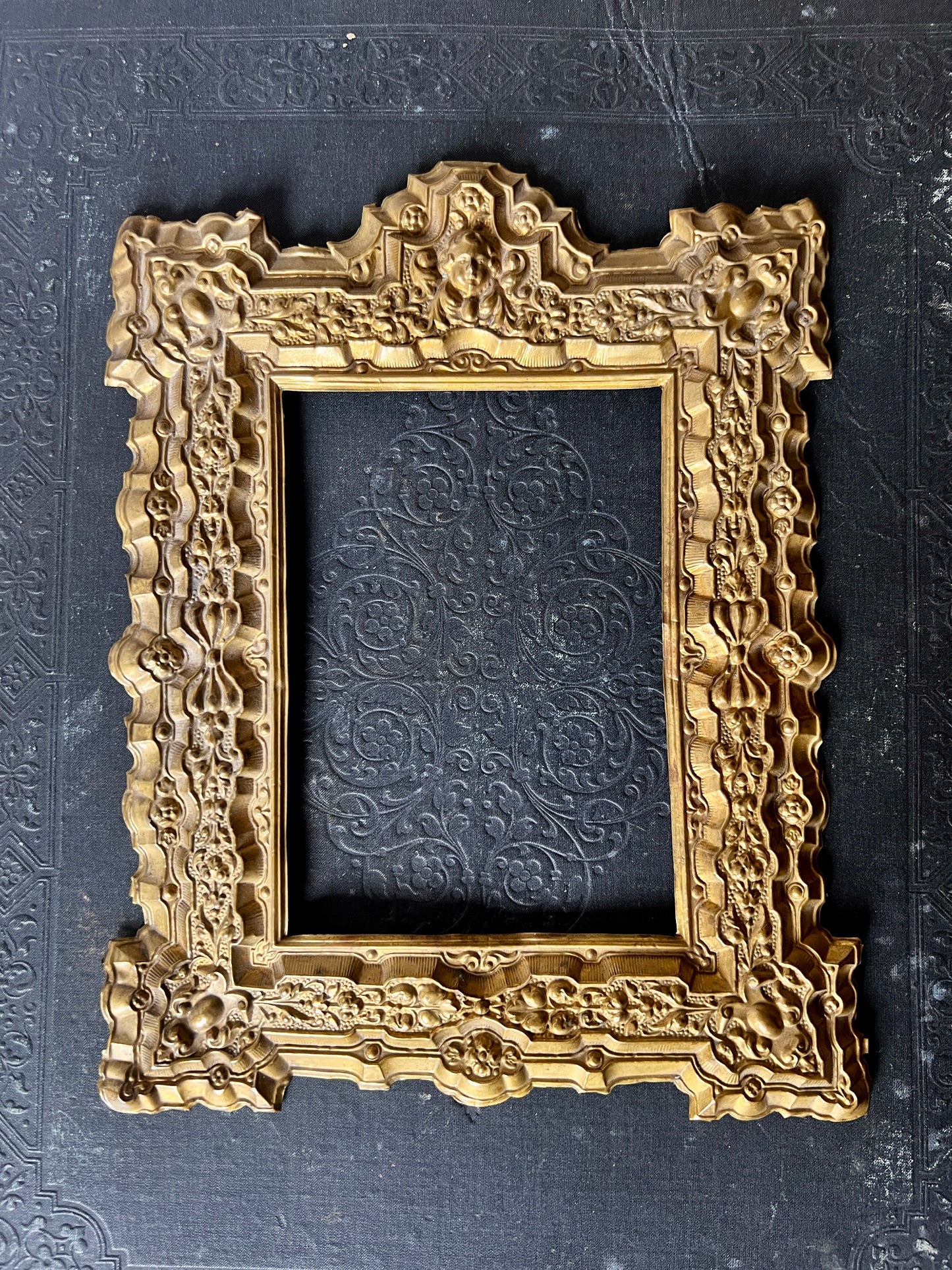 真鍮製フレームプレート