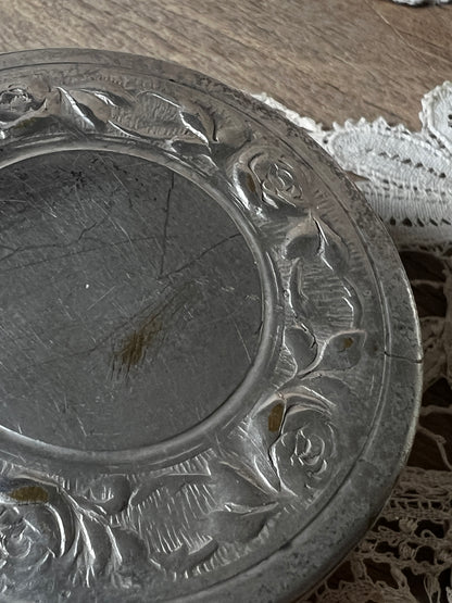 ★銀の小物ケース(薔薇)