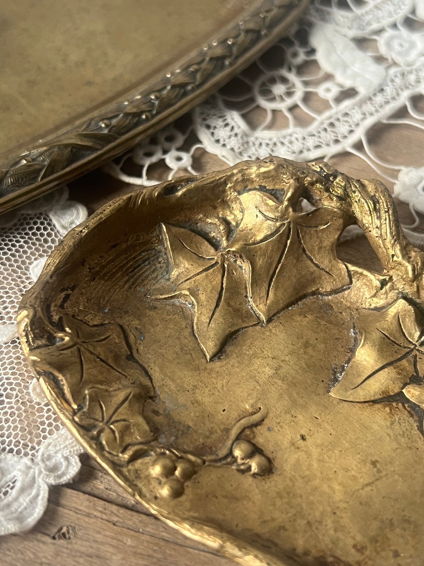 ★真鍮製トレイ(A.Villien)