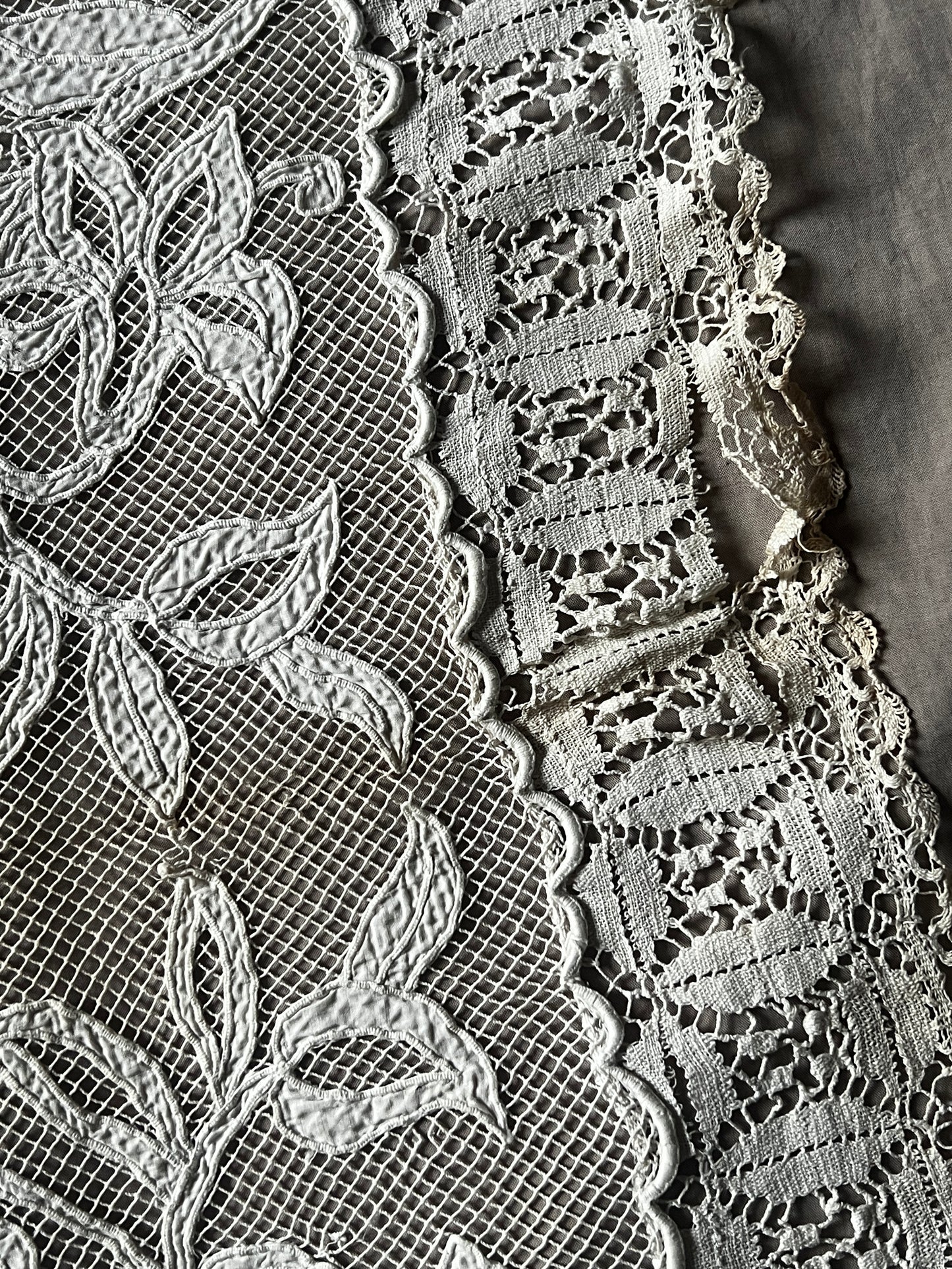 ★アンティークレース飾り布