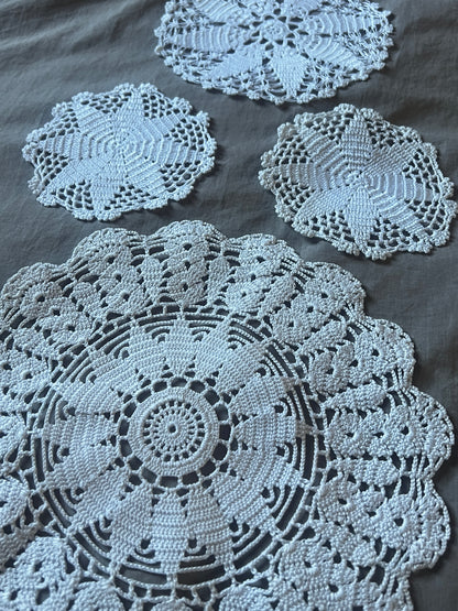 ★クロシェレースドイリーセット