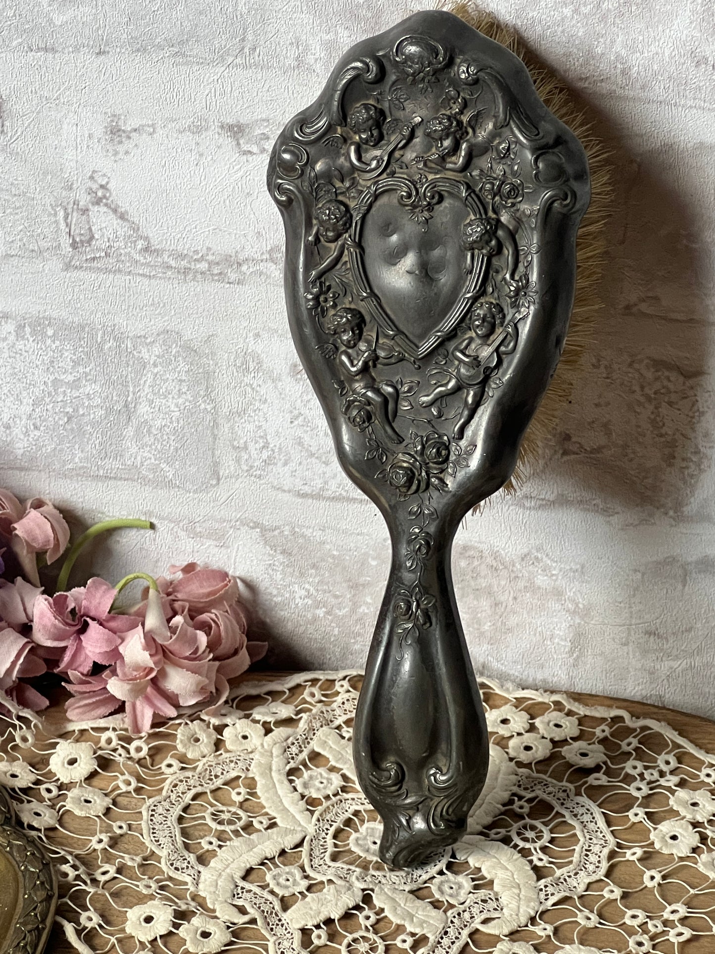 ★アンティークブラシ（天使）