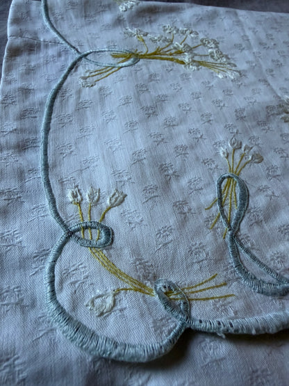 刺繍のランジェリーサック