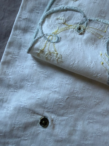 刺繍のランジェリーサック